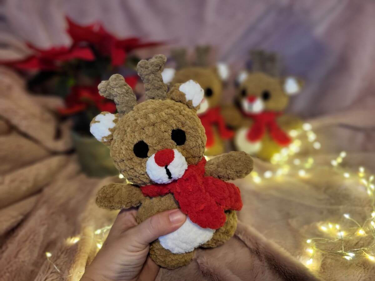 Heegeldatud kaisuloom põhjapõder, 22 cm - Image 2