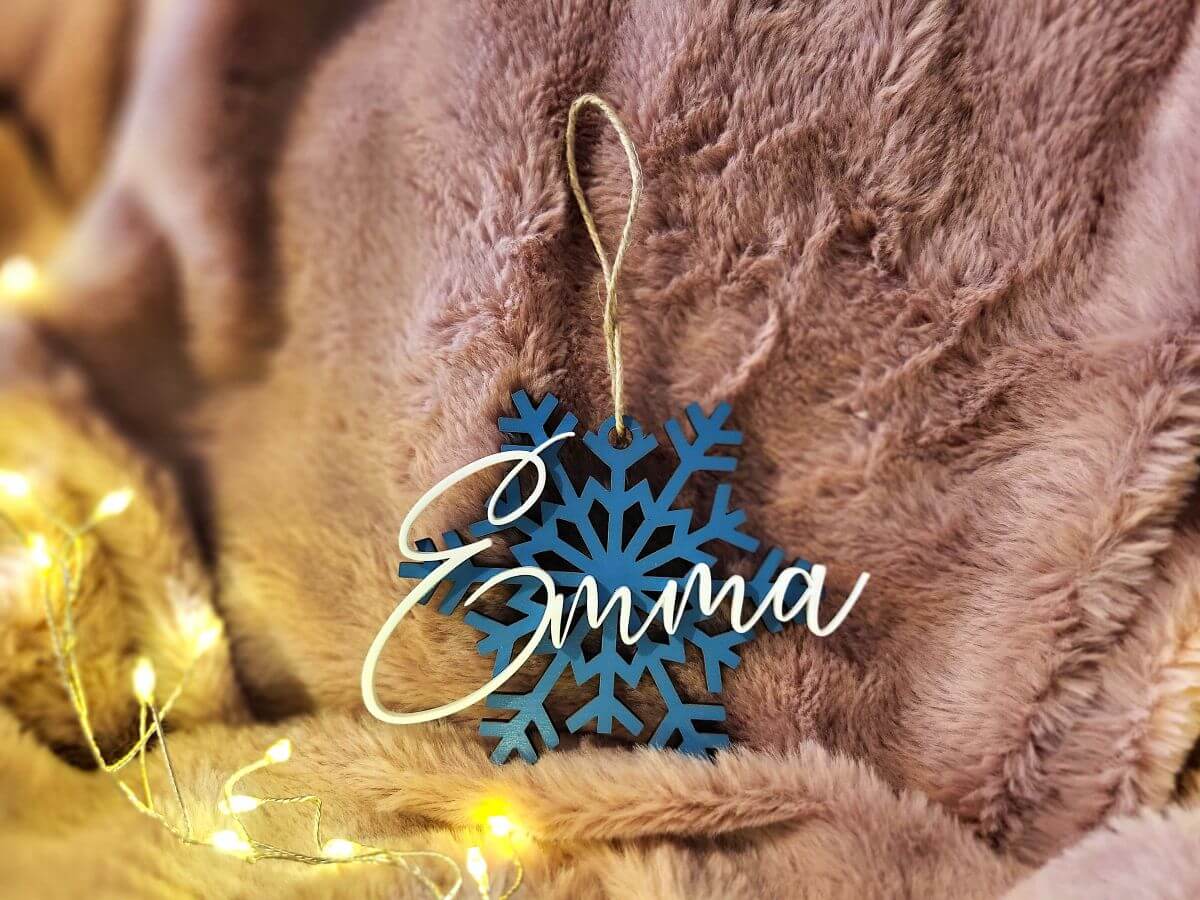 Nimeline jõuluehe "Helbeke" - Image 5