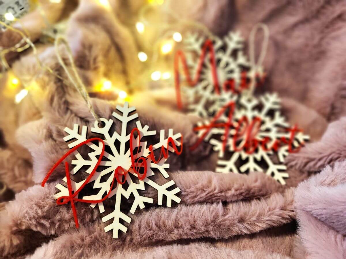 Nimeline jõuluehe "Helbeke" - Image 3