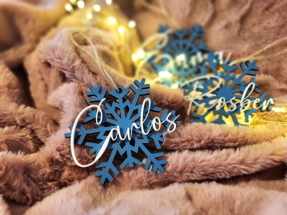 Nimeline jõuluehe "Helbeke" - Image 2