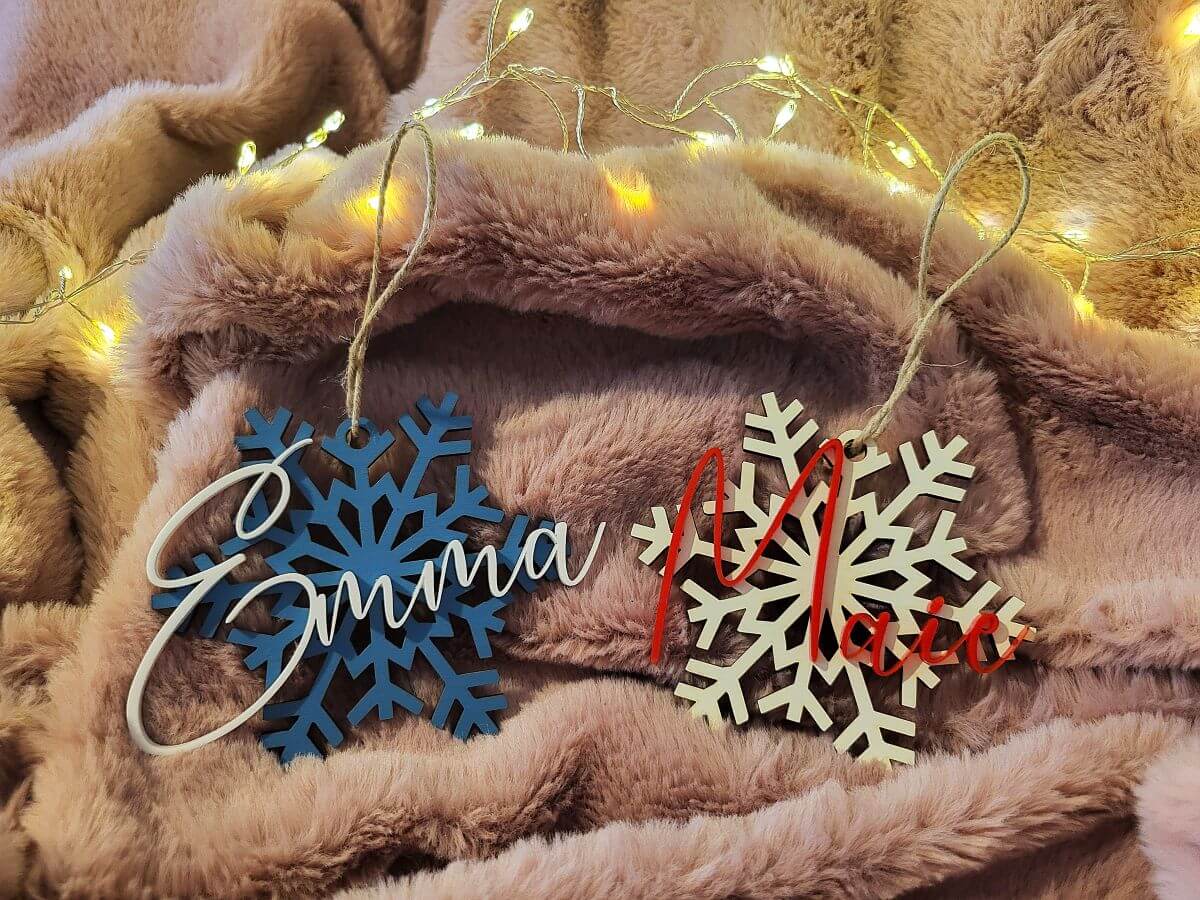 Nimeline jõuluehe "Helbeke"