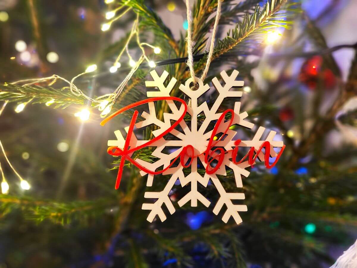 Nimeline jõuluehe "Helbeke" - Image 7