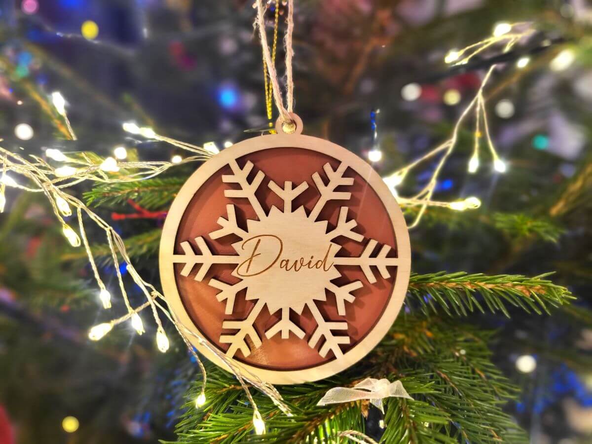 Nimeline jõuluehe "Lumemaagia" - Image 2