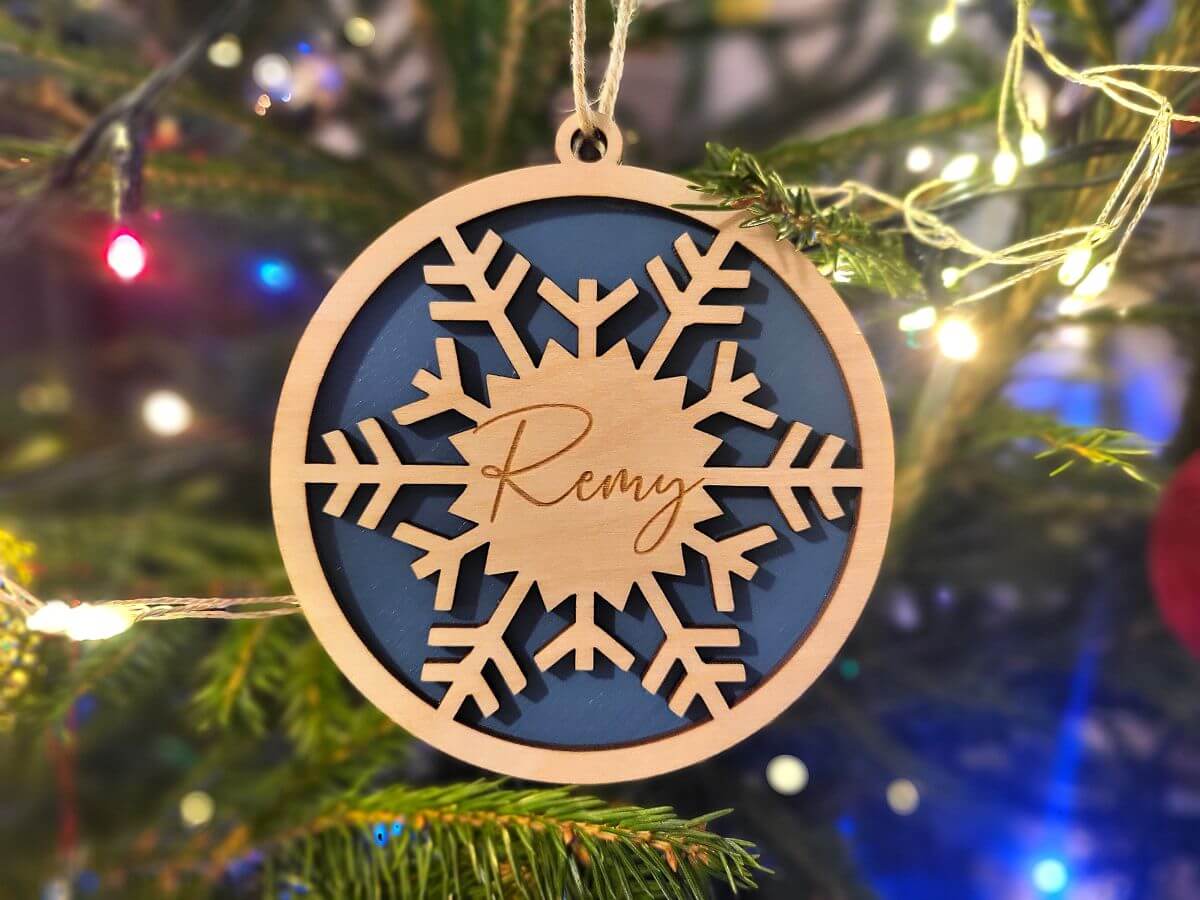 Nimeline jõuluehe "Lumemaagia" - Image 3