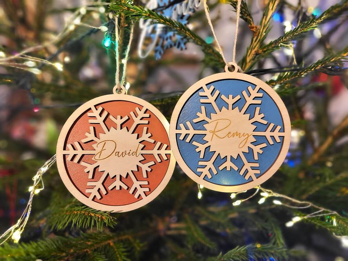 Nimeline jõuluehe "Lumemaagia"