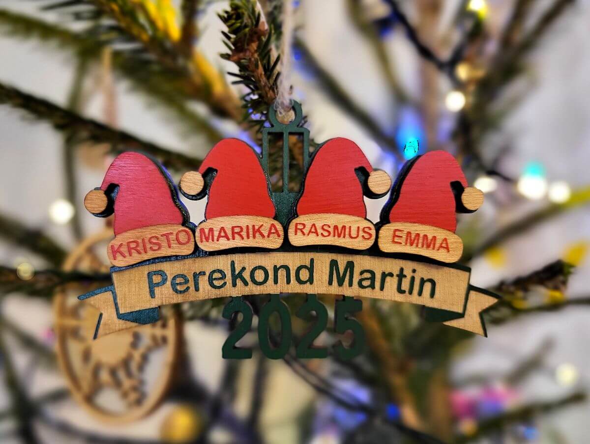 Jõuluehe "Minu pere"