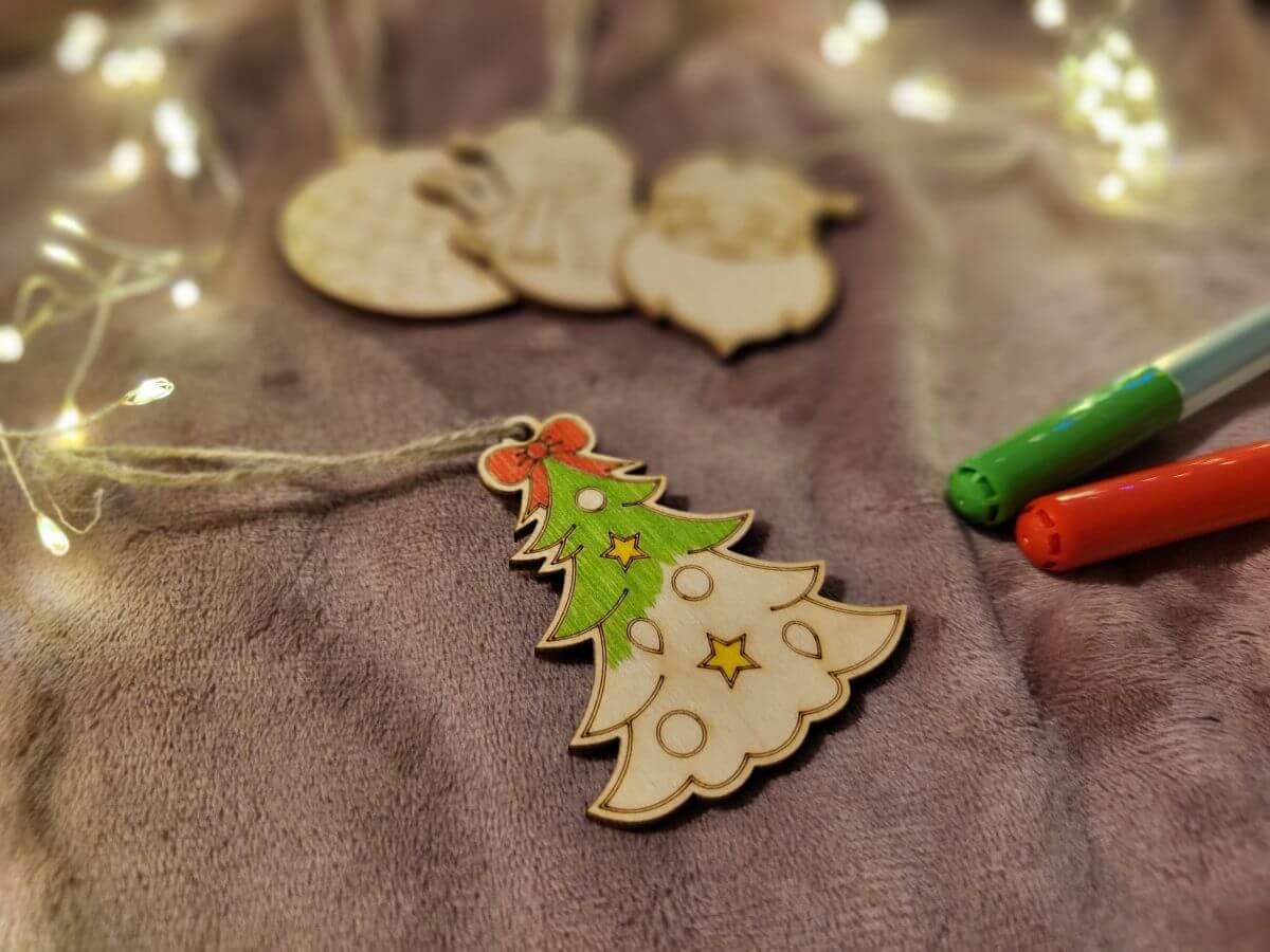 Jõuluehete komplekt "Värvi ise"