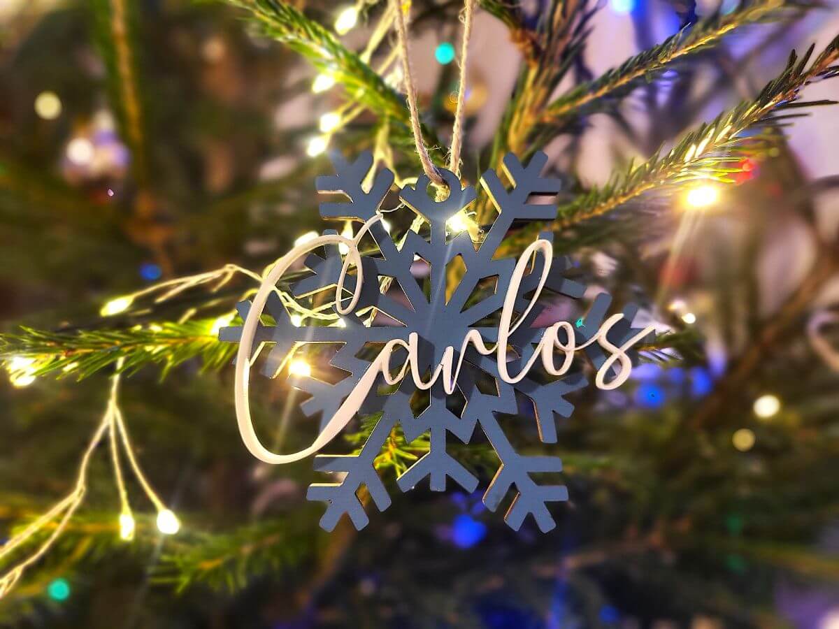 Nimeline jõuluehe "Helbeke" - Image 6